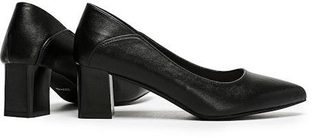 (W) Exull Yi Si Q PU 5.6cm '黑色舒适粗跟高跟鞋' 12I7009160 Lookbook (W) Exull Yi Si Q PU 5.6cm '黑色舒适粗跟高跟鞋' 12I7009160