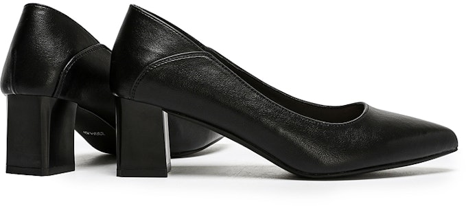 (W) 女性用:エクズルQ PU 5.6cmブラックコンフォートヒールパンプス 12I7009160 12I7009160 Lookbook (W) 女性用:エクズルQ PU 5.6cmブラックコンフォートヒールパンプス 12I7009160 12I7009160