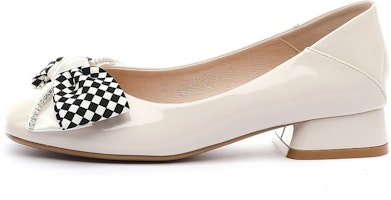 (Women) Exull Yi Si Q PU 'Beige Casual Flats' 1217003371 (Women) Exull Yi Si Q PU 'Beige Casual Flats' 1217003371