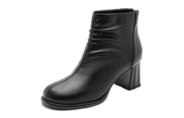 (W) Exull Yi Si Q PU 'Black Casual CMFT Short Boots' 圖 5