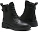 Order (W) Boot Martin Tabung Pendek Hitam Exull Yi Si Q PU 7218605160