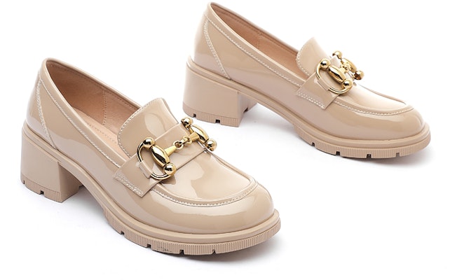 (W) 엑술 이시큐 PU '영국풍 청키굽 5.5cm' 12I71010 Cheap (W) 엑술 이시큐 PU '영국풍 청키굽 5.5cm' 12I71010