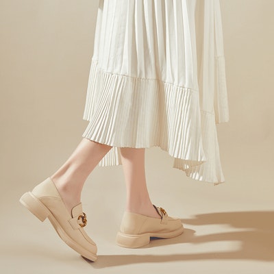 (Women) Exull Yi Si Q PU 'Casual Beige with Fashion Metal Buckle' 8215103871 Lookbook (Women) Exull Yi Si Q PU 'Casual Beige with Fashion Metal Buckle' 8215103871