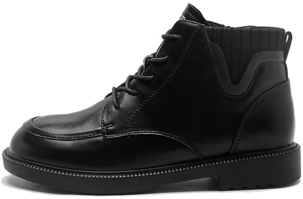 (Women) Exull Yi Si Q PU 'Fashion Versatile Ankle Martin Boots Black' 1218613860 Buy (Women) Exull Yi Si Q PU 'Fashion Versatile Ankle Martin Boots Black' 1218613860