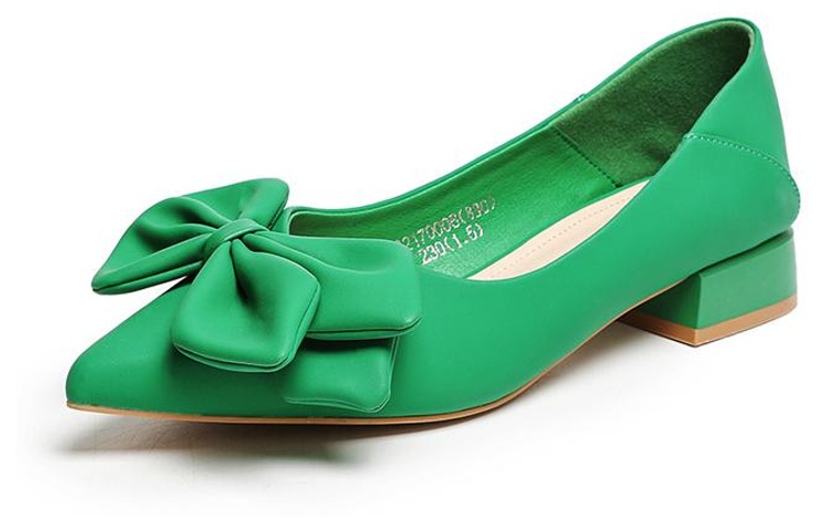 (W) Exull Yi Si Q PU 'Green Bowtie'