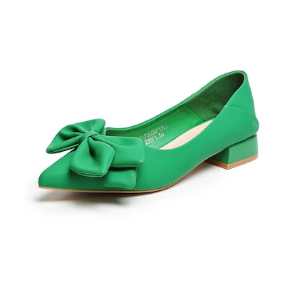 (W) Exull Yi Si Q PU 'Green Bowtie'