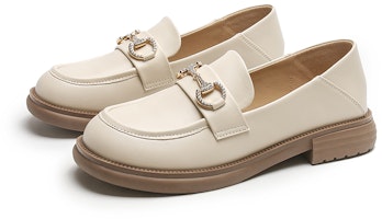 (W) Exull Yi Si Q PU Sepatu Kasual 'Metallic British' 72171004 Lookbook (W) Exull Yi Si Q PU Sepatu Kasual 'Metallic British' 72171004