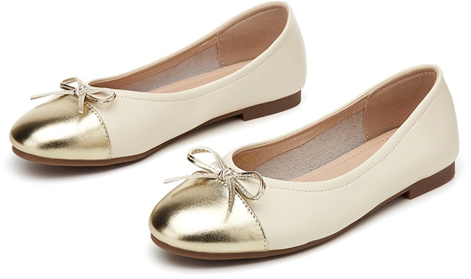 (W) Exull Yi Si Q PU Punta Redonda Planos 'Zapatos Casuales Planos' 73170064 8