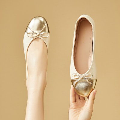 (W) Exull Yi Si Q PU Punta Redonda Planos 'Zapatos Casuales Planos' 73170064 9