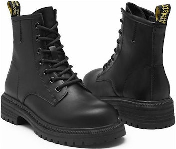 (W) Exull Yi Si Q 复古英伦舒适厚底马丁靴 黑色 1218649060 Lookbook (W) Exull Yi Si Q 复古英伦舒适厚底马丁靴 黑色 1218649060