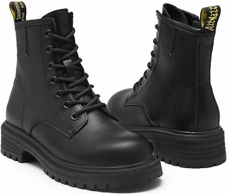 (Women) Exull Yi Si Q Retro British 'Comfortable Chunky Heel Martin Boot Black' 1218649060 Lookbook (Women) Exull Yi Si Q Retro British 'Comfortable Chunky Heel Martin Boot Black' 1218649060
