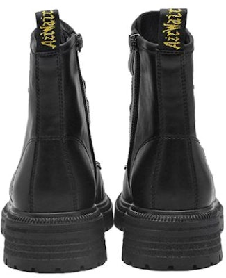 (Women) Exull Yi Si Q Retro British 'Comfortable Chunky Heel Martin Boot Black' 1218649060 Shop (Women) Exull Yi Si Q Retro British 'Comfortable Chunky Heel Martin Boot Black' 1218649060