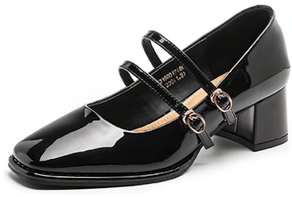 (W) Exull Yi Si Q Sepatu Hak Tinggi '5cm' Kulit Sintetis Hitam Fashion Simpel Nyaman 7315001760 Buy (W) Exull Yi Si Q Sepatu Hak Tinggi '5cm' Kulit Sintetis Hitam Fashion Simpel Nyaman 7315001760