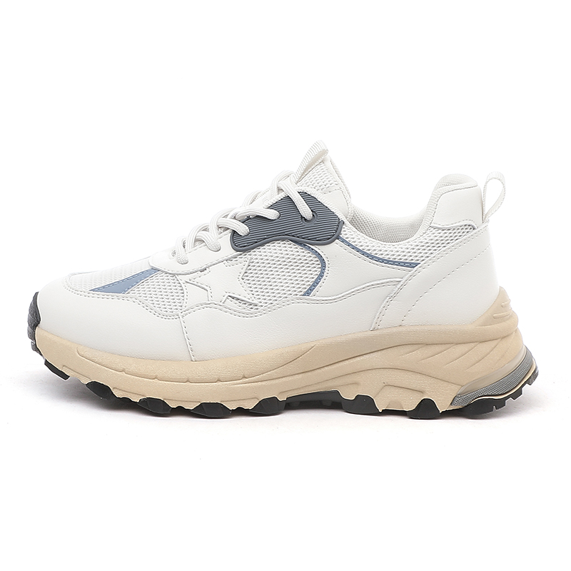 Buy EXULL 依思Q 合成革 厚底運動舒適 低幫 老爹鞋 4.5cm 女款