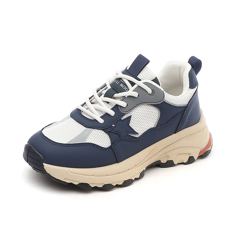 Lookbook EXULL 依思Q 合成革 厚底運動舒適 低幫 老爹鞋 4.5cm 女款