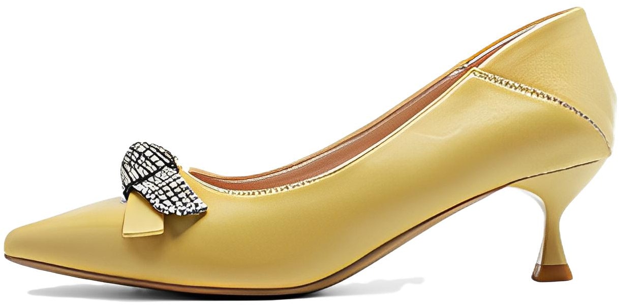 women-exull-yi-si-q-synthetic-leather-slip-on-5cm-heels-yellow-bow-tie-1315010120