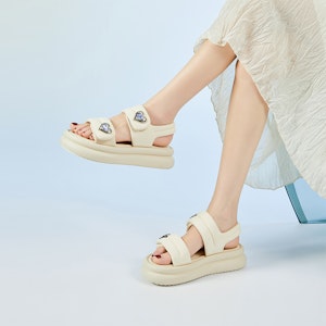 (W) (レディース) Exull YiSi Q『ビーチプラットフォームスポーツサンダル』73164635 73164635 8