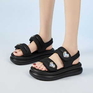 (W) (レディース) Exull YiSi Q『ビーチプラットフォームスポーツサンダル』73164635 73164635 Sizing (W) (レディース) Exull YiSi Q『ビーチプラットフォームスポーツサンダル』73164635 73164635