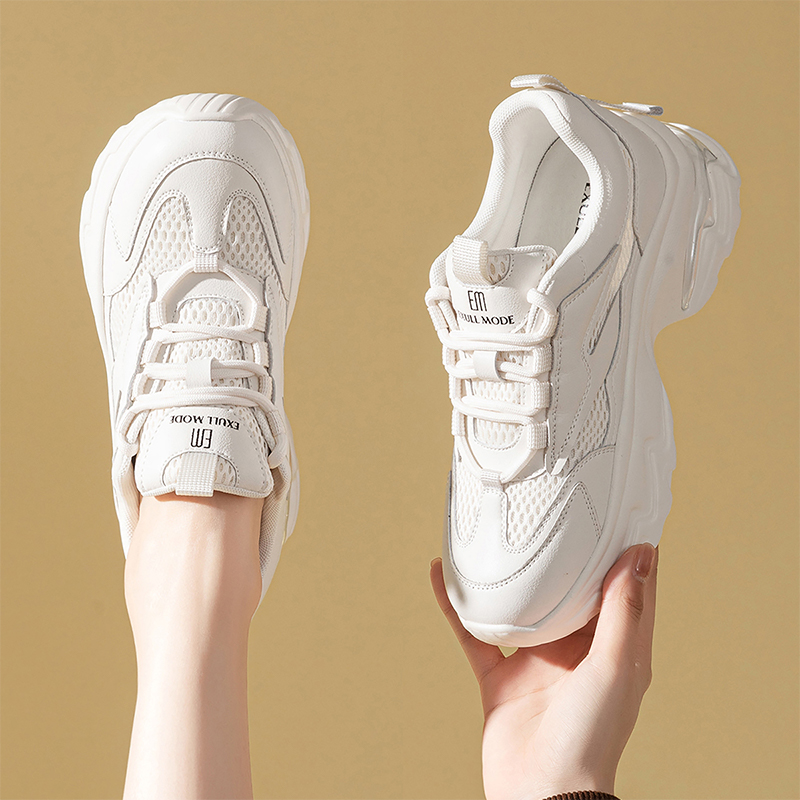 (W) Exull YiSi Q 'Beige Low-Top Dad Shoes' 圖 4