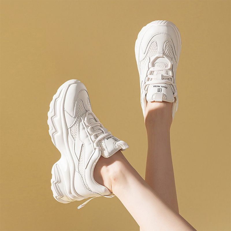 (W) Exull YiSi Q 'Beige Low-Top Dad Shoes' 圖 6