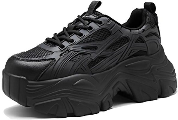 (Women) Exull YiSi Q 'Black Platform Dad Shoes' 7217708360 Buy (Women) Exull YiSi Q 'Black Platform Dad Shoes' 7217708360
