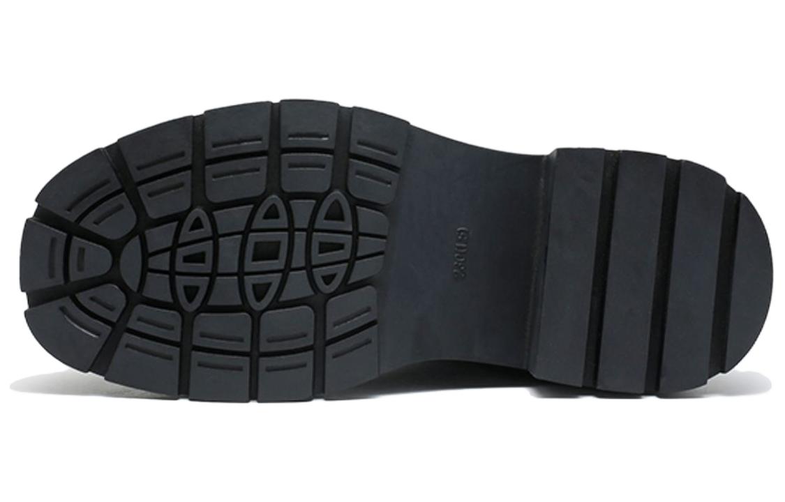 Shop (W) Exull Yisi Q 'Botas Chelsea Gruesas Negras de Estilo Británico' 7218611660