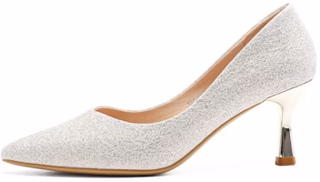 (Women) Exull YiSi Q 'Champagne Rhinestone Pointed High Heels' 1315008805 (Women) Exull YiSi Q 'Champagne Rhinestone Pointed High Heels' 1315008805