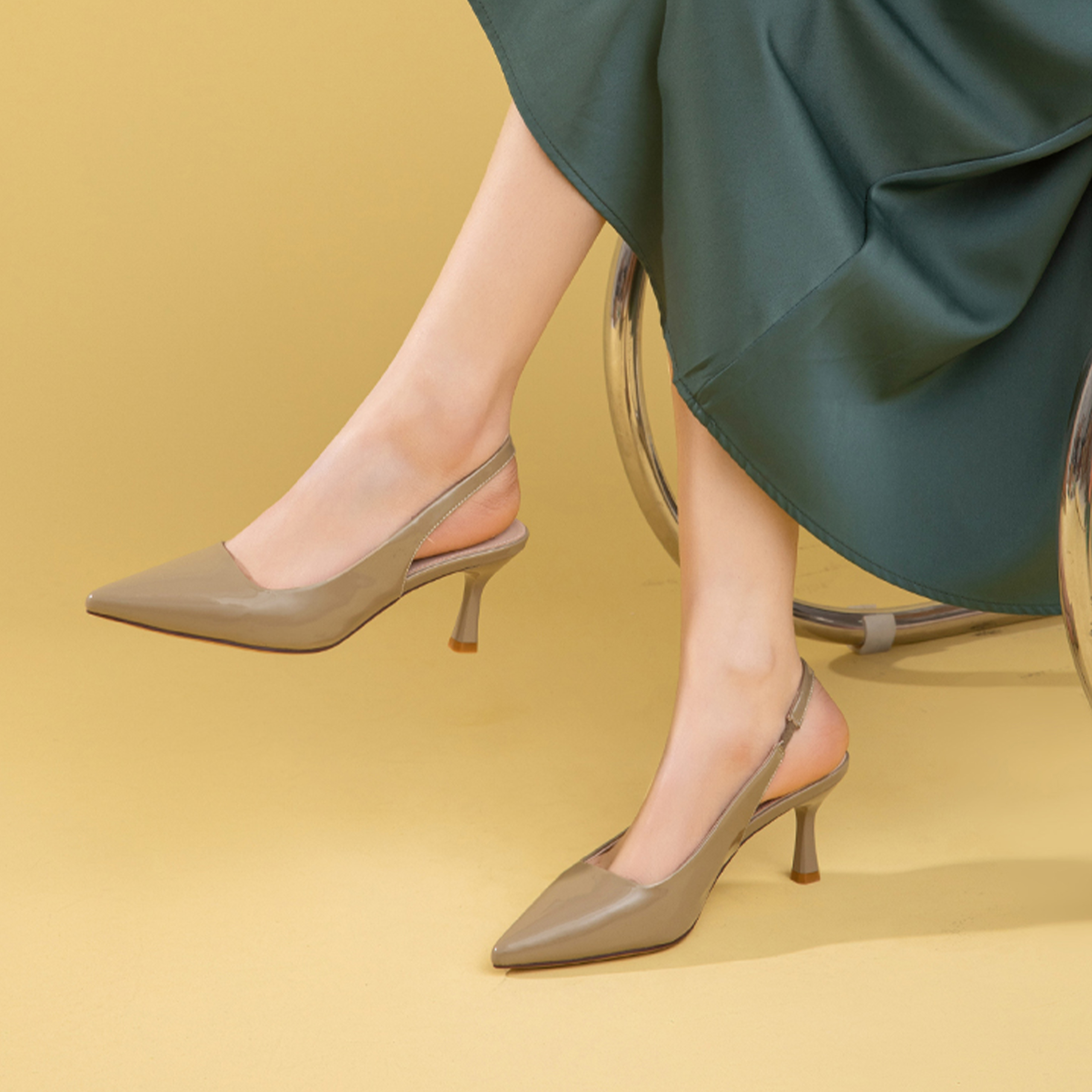 (W) Exull YiSi Q 'Light Green Fashion CMFT High Heels' 圖 7