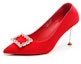 Order (W) Exull 伊诗Q '红色金属扣细高跟鞋' 1315007810