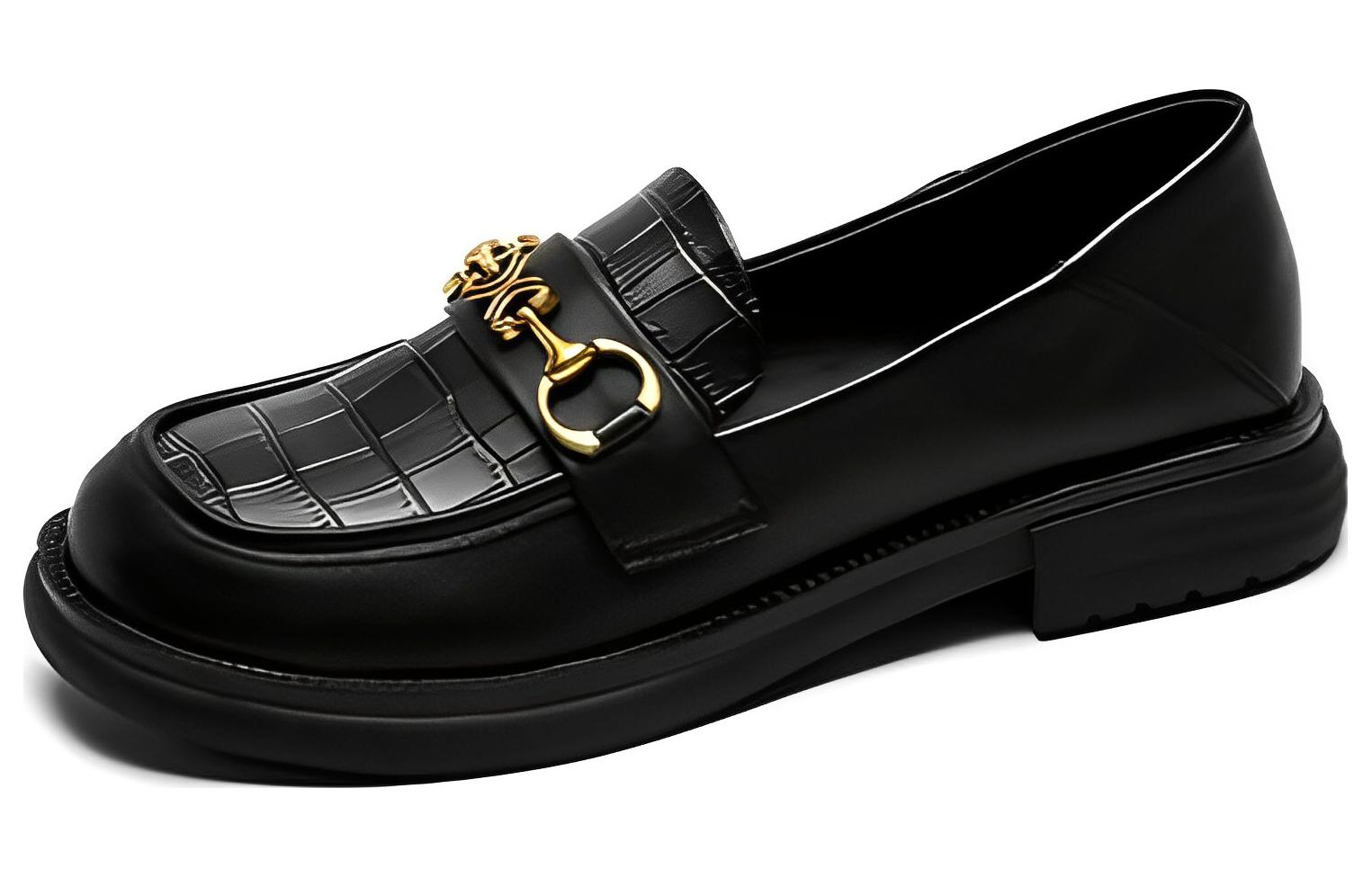 (Women) Exull YiSi Q Casual Flats 'Black Comfort Versatile' 1217102660