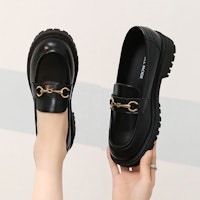 (W) Exull YiSi Q 皮革黑色‘英伦软底’ 1217106860 Purchase (W) Exull YiSi Q 皮革黑色‘英伦软底’ 1217106860