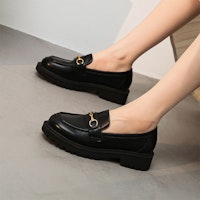 (W) Exull YiSi Q 皮革黑色‘英伦软底’ 1217106860 Sizing (W) Exull YiSi Q 皮革黑色‘英伦软底’ 1217106860