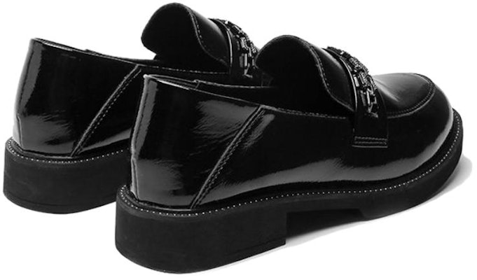 (Women) Exull YiSi Q Leather Casual Shoes 'Black' 'Shiny Commute' 12I7106960 Lookbook (Women) Exull YiSi Q Leather Casual Shoes 'Black' 'Shiny Commute' 12I7106960