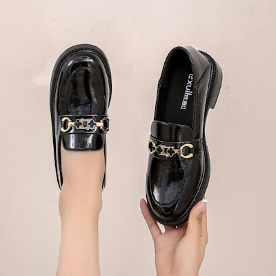 (W) Kasut Kasual Kulit EXULL YiSi Q 'Hitam Reka Versatil' 7217101260 Sizing (W) Kasut Kasual Kulit EXULL YiSi Q 'Hitam Reka Versatil' 7217101260