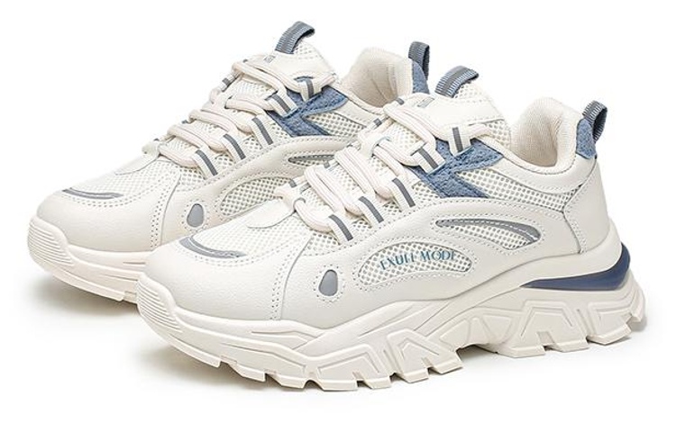 Order (W) Exull YiSi Q 网眼多功能休闲厚底运动鞋‘米色’ 1217704471