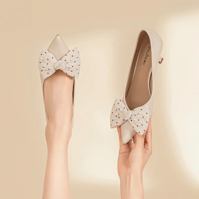 (W) Exull YiSi Q PU 经典尖头细高跟鞋 72170060 2