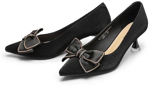 (W) EXULL Yisi Q PU Kasut Tinggi 'Tumit Ladam Hitam' 12I7003160 Lookbook (W) EXULL Yisi Q PU Kasut Tinggi 'Tumit Ladam Hitam' 12I7003160