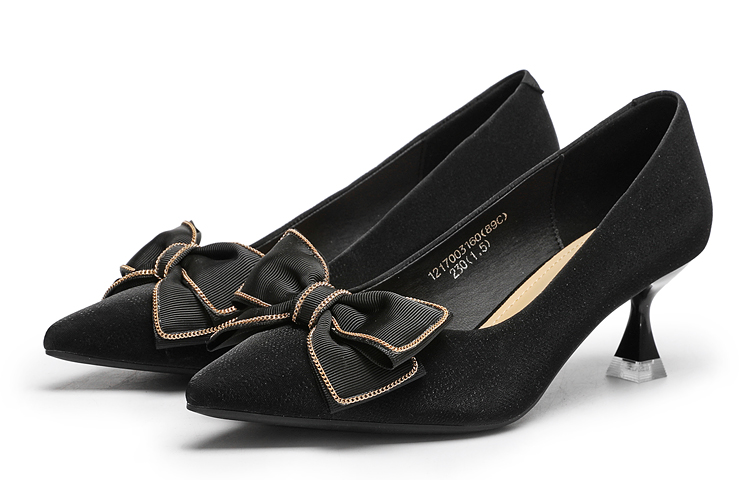 Shop (W) （女性用）EXULL Yisi Q PUハイトップスニーカー「ブラックワイングラスヒール」12I7003160 12I7003160