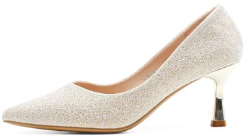 (Women) Exull Yisi Q Stiletto Heels 'Light Gold Rhinestone' 1315008804 (Women) Exull Yisi Q Stiletto Heels 'Light Gold Rhinestone' 1315008804