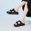 Sizing (W) Exull YiSi Q Sandal Kulit Sintetis Platform Nyaman Slip-On 'Sole Tebal' 73165688