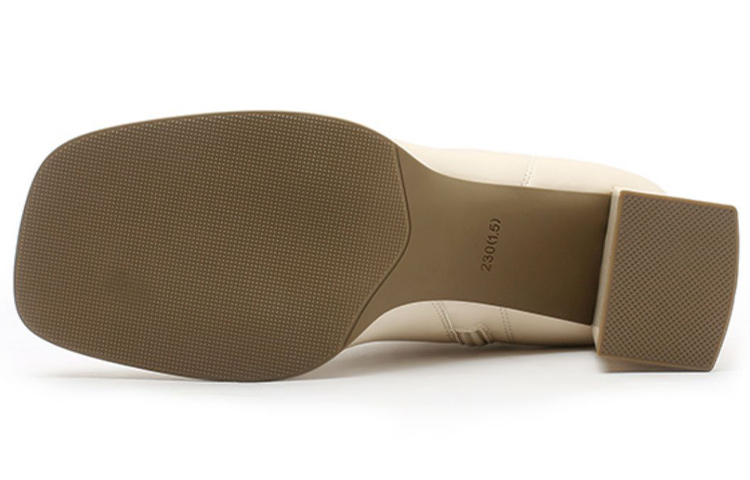 (W) Exull YiSiQ Ankle Boot 'Beige High Heel' 圖 2