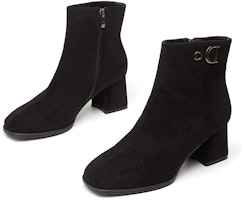 (W) Exull YiSiQ Sepatu Boots Hak Tebal Nyaman 'Hitam' 1318603360 Shop (W) Exull YiSiQ Sepatu Boots Hak Tebal Nyaman 'Hitam' 1318603360