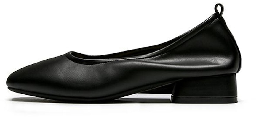 (Women) Exull YiSiQ Leather Low-Heeled Casual Flat 'Black' 1217007860 Buy (Women) Exull YiSiQ Leather Low-Heeled Casual Flat 'Black' 1217007860