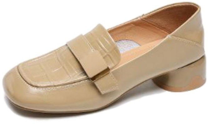 (W) (女性用) EXULL YiSiQ レザーミュール 4.0cm 'アプリコットバックル' 12I7101681 12I7101681 Buy (W) (女性用) EXULL YiSiQ レザーミュール 4.0cm 'アプリコットバックル' 12I7101681 12I7101681