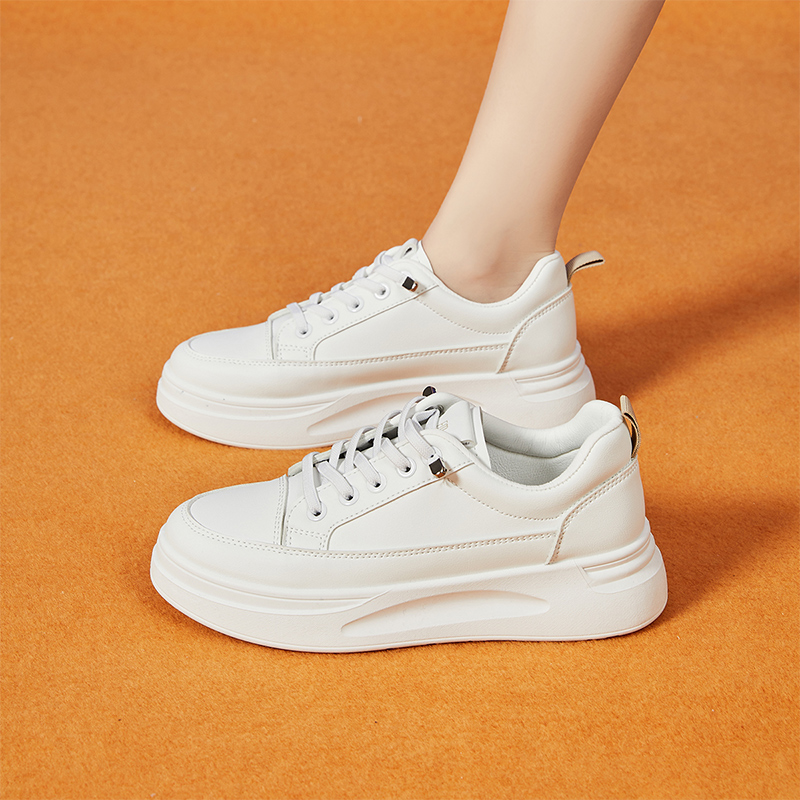 (W) Exull YiSiQ Low Top 'Thick Sole CMFT Breathable White' 圖 12
