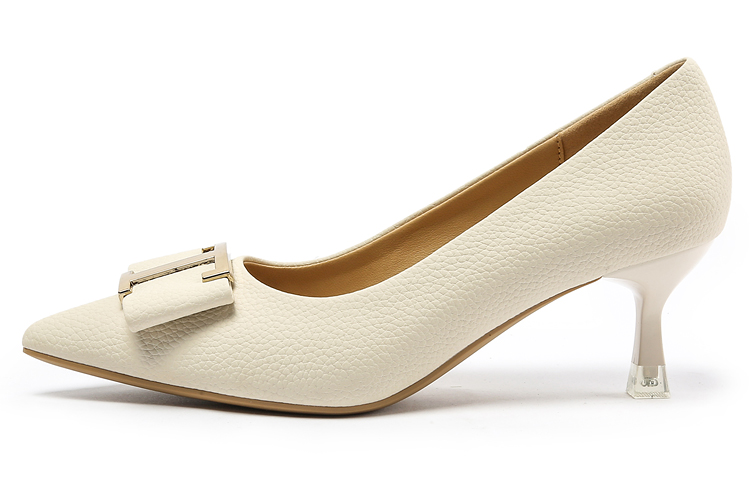 Buy (W) EXULL 易思琪 PU“米色细高跟” 1217004171