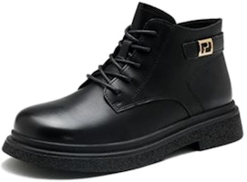 (Women) Exull YiSiQ Short Barrel Martin Boots 'Fashionable Black' 72I8301160 (Women) Exull YiSiQ Short Barrel Martin Boots 'Fashionable Black' 72I8301160