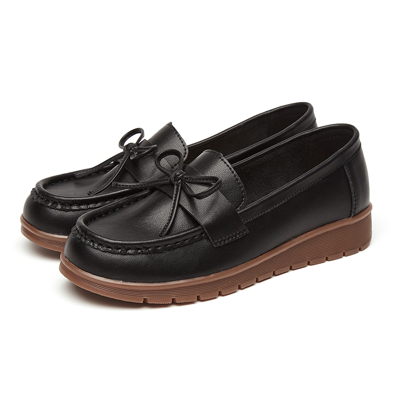 Lookbook EXULL 依思Q 軟底舒適一腳蹬防滑 女士休閒單鞋 2.8cm 女款