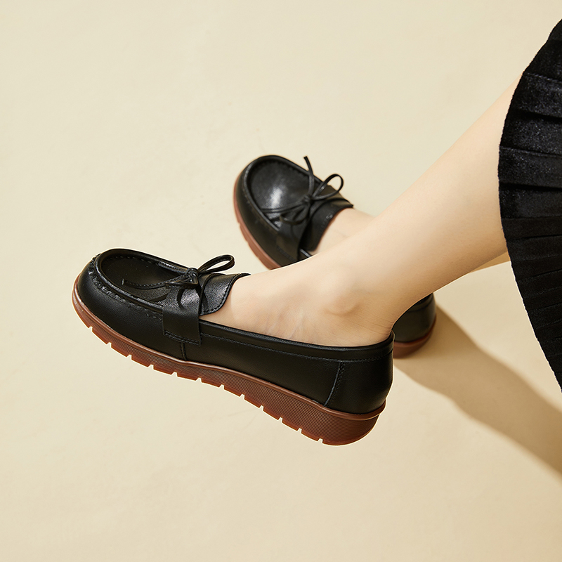 Sizing EXULL 依思Q 軟底舒適一腳蹬防滑 女士休閒單鞋 2.8cm 女款