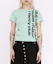 Details for (Women) FANCY CLUB Baywatch Crop Tee (Mint) F26QB103 F26QB103MT